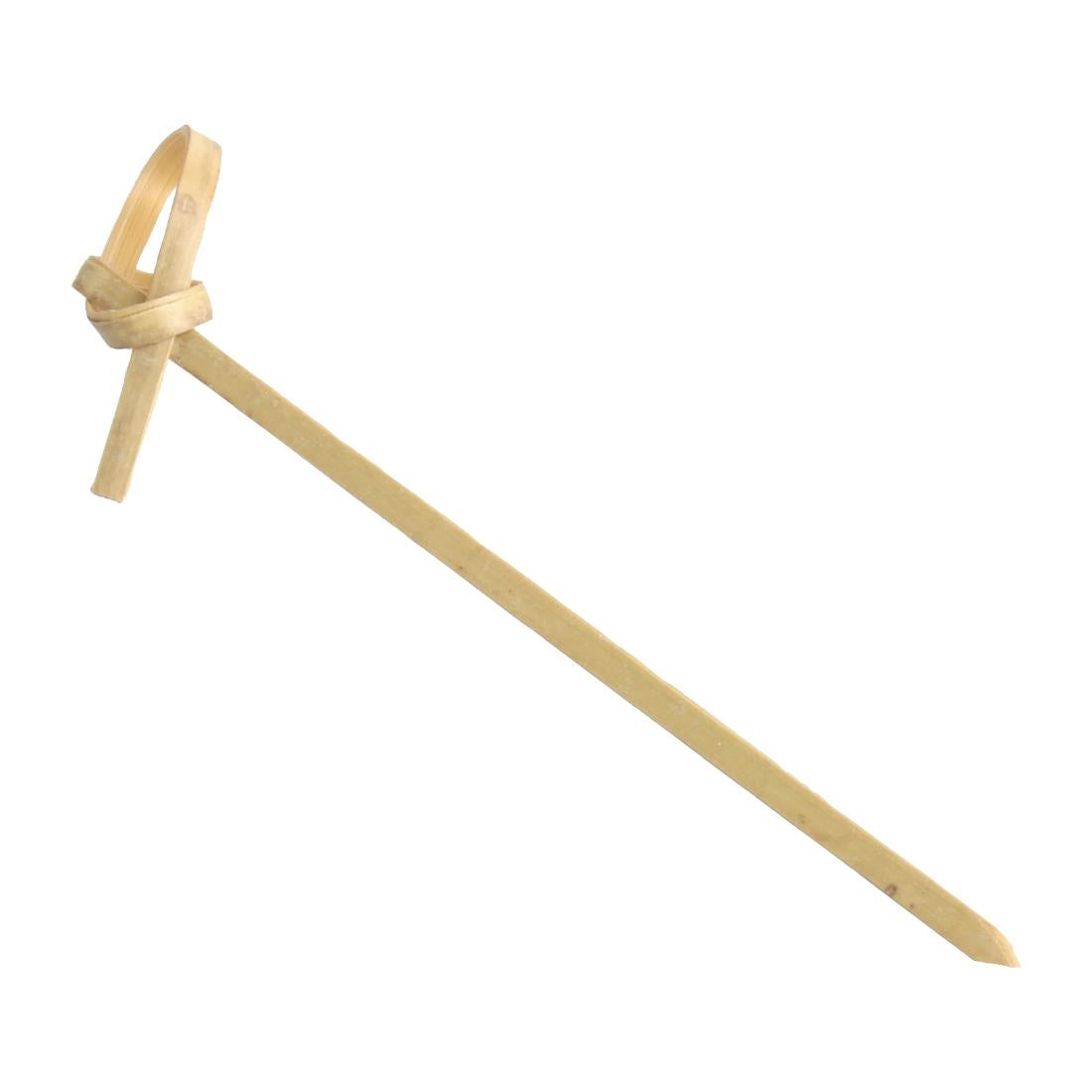 Fiesta Compostable Bamboo Looped Skewers 90mm product image