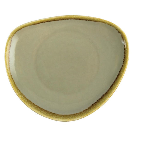 Olympia Kiln Triangular Plates Moss 230mm product image