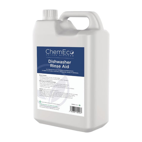 ChemEco Dishwasher Rinse Aid 5Ltr product image