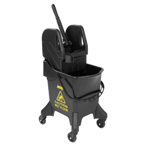 Jantex 20Ltr Tall Mop Bucket and Wringer - Yellow Print