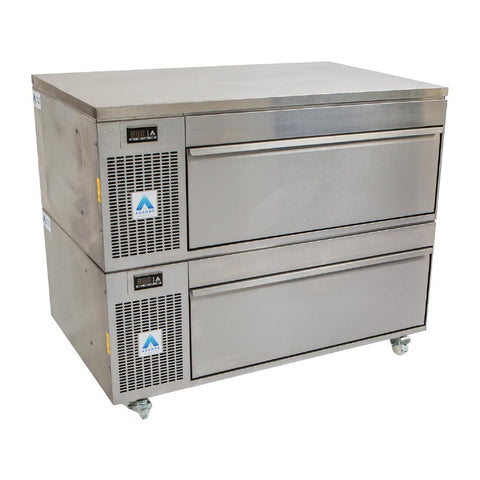 Adande Counter Fridge Freezer Double Drawer product image