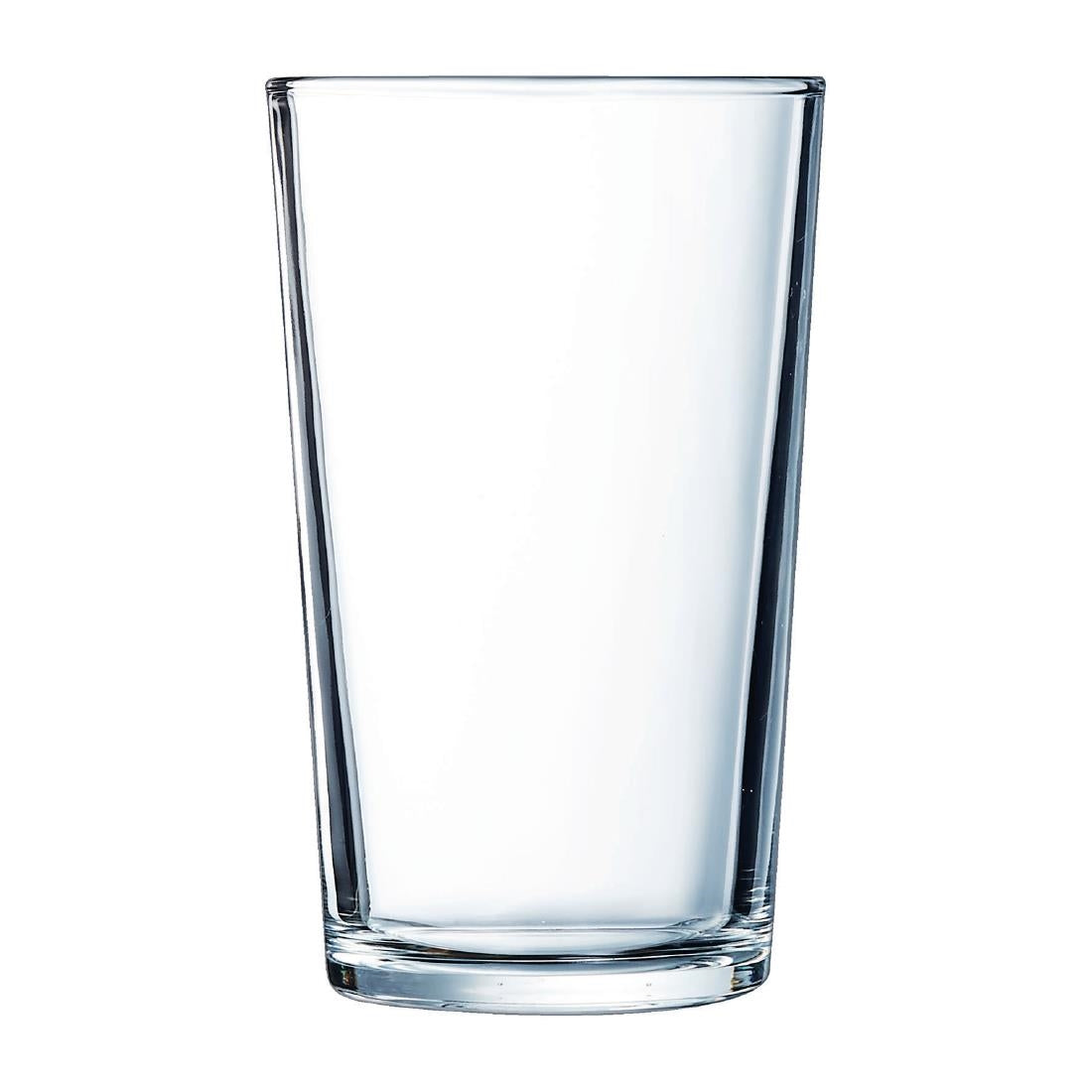 Arcoroc Conical Conique Tumblers HB 285ml 1/2 Pint to Brim (24 Pack) - Advantage Catering Equipment
