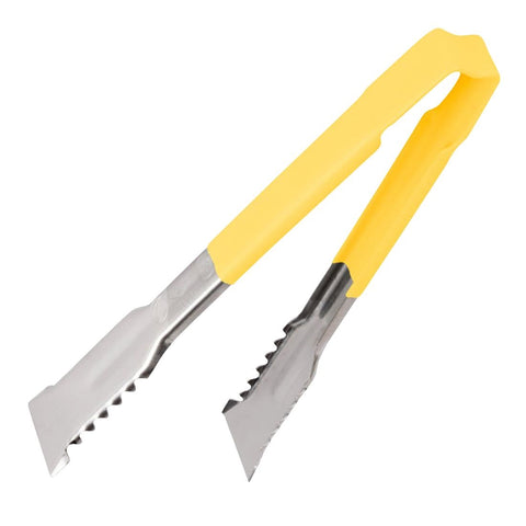 Vollrath Versagrip Tongs Flat Yellow 9.5'' product image