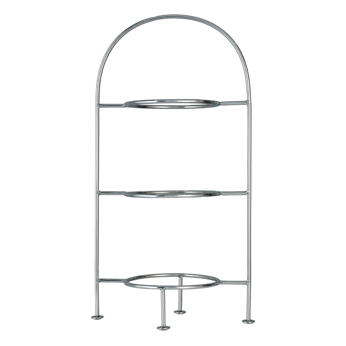 Artis 3-Tier Cake Stand Chrome 275cm product image