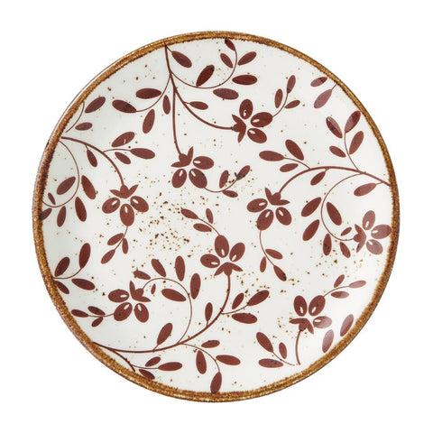 Steelite Performance Flora Coupe Plates Brown product image