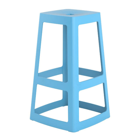 Origin Base High Stool Pastel Blue 450x450x750mm (Pack of 2)