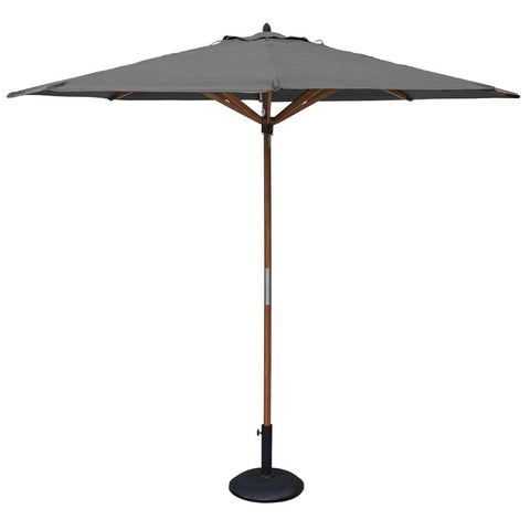 Rowlinson Willington Wooden Parasol Grey 2.7m product image