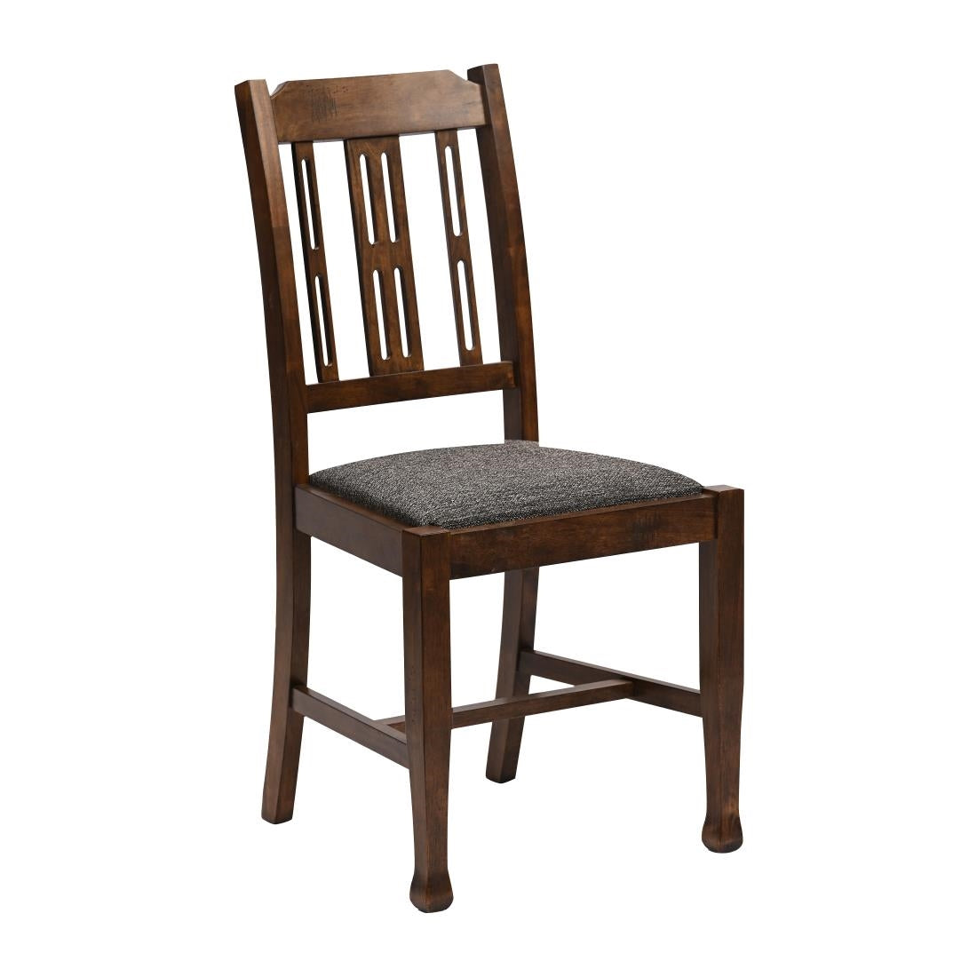 Lattice Back Dining Chair in Vintage Wood product image