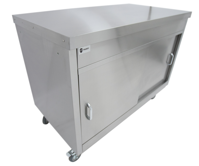 Parry AMB Range Ambient Flat Top Cupboard with Castors