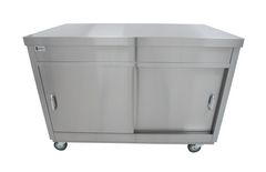 Parry AMB Range Ambient Flat Top Cupboard with Castors