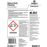 Jangro Concentrate Heavy Duty Cleaner - 5 Ltr