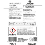 Jangro Contract Unperfumed Anti-bacterial Cleaner - 750ml Spray