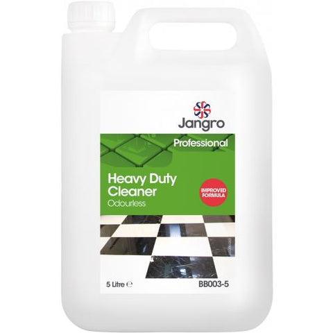 Jangro Concentrated Heavy Duty Odourless Hard Surface Cleaner - 5 Ltr