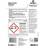 Jangro Concentrated Heavy Duty Odourless Hard Surface Cleaner - 5 Ltr