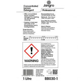 Jangro Concentrated Lemon Washing Up Liquid - 1 Ltr