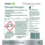 Jangro Premium Dishwasher Liquid Detergent - 5 Ltr