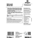 Advantage Dishwasher Rinse Aid - 2 x 5 Ltr - Advantage Catering Equipment