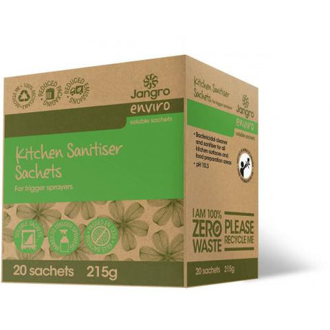 Jangro Enviro Kitchen Sanitiser Sachets product image