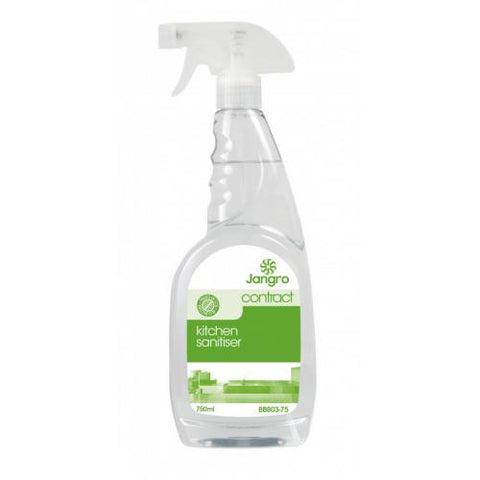 Jangro Contract Kitchen Sanitiser - 750ml Spray
