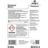 Jangro Thickened Bleach - 5 Ltr
