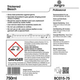 Jangro Thickened Bleach - 750ml