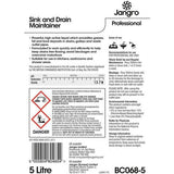 Jangro Sink & Drain Maintainer - 5 Ltr