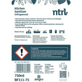 Jangro Unfragranced Kitchen Sanitiser - 750ml Spray