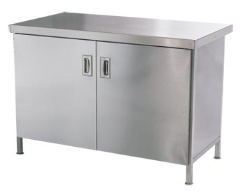 Designline Stainless Steel Base Cupboard
