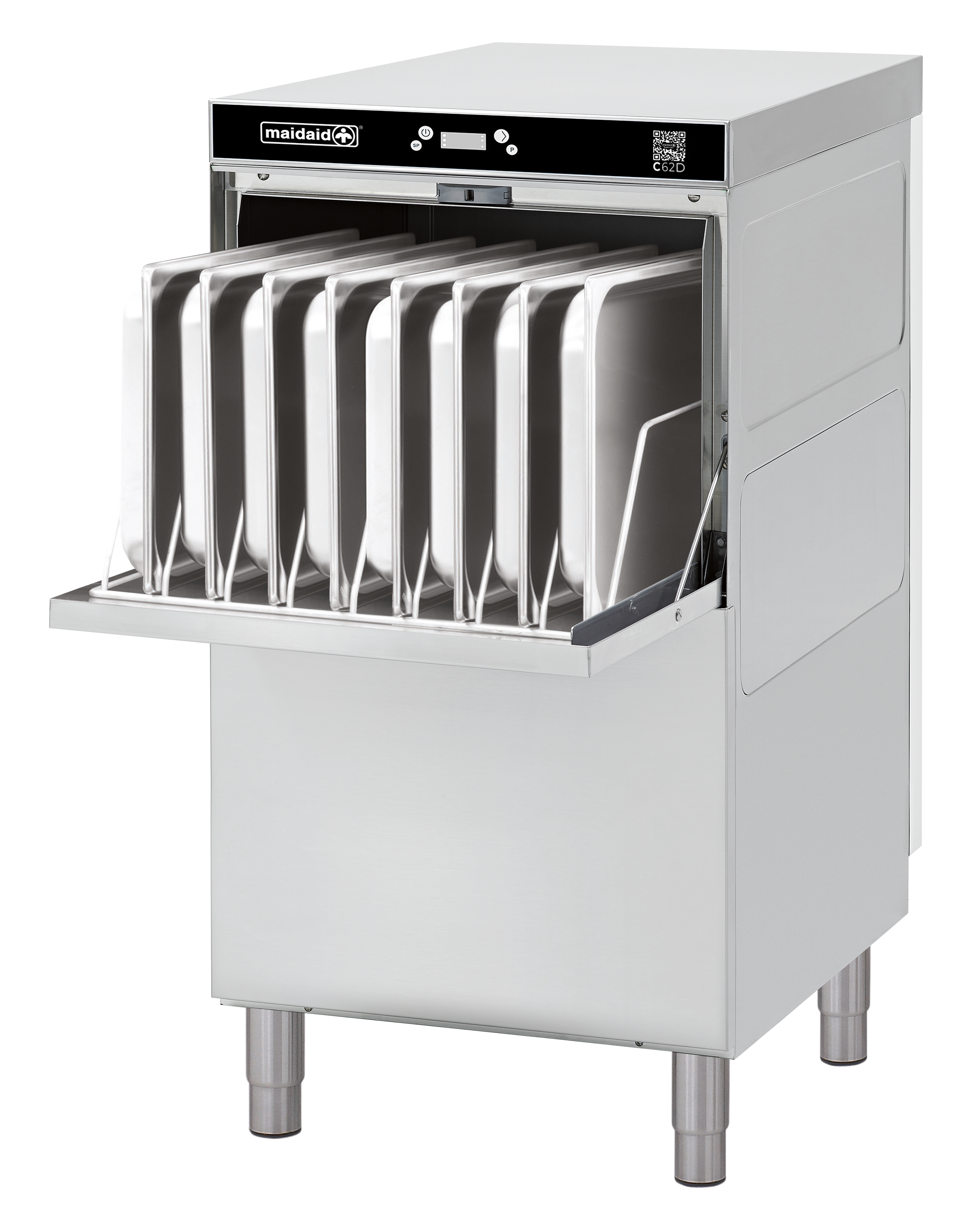 Maidaid C62D Undercounter Dishwasher 500x600mm Basket With Drain Pump