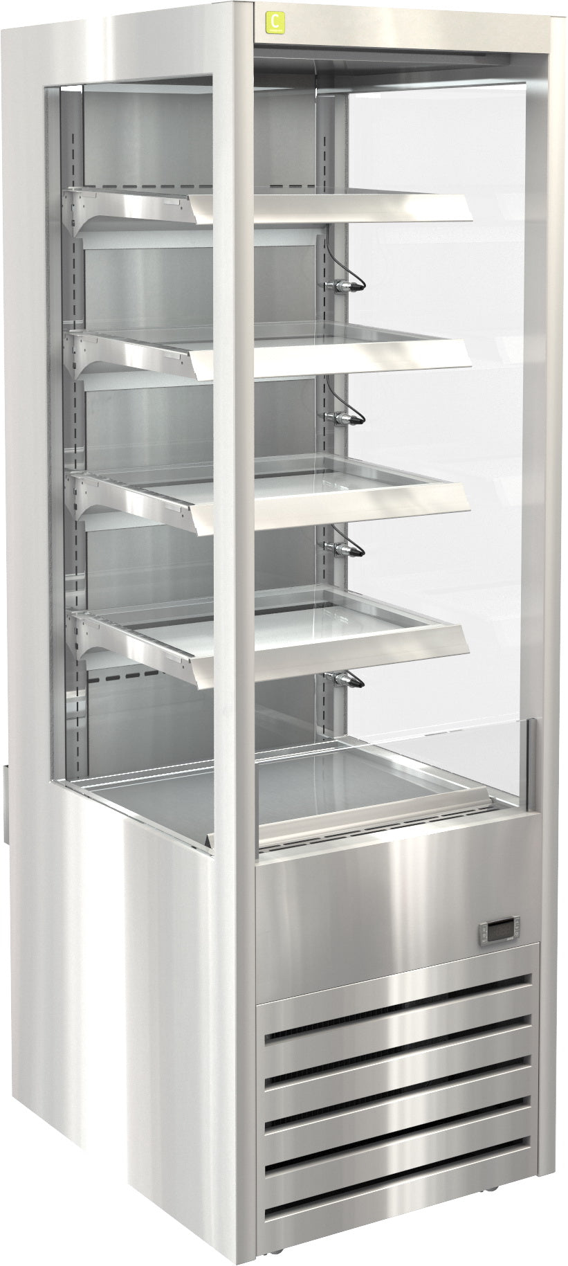 Cossiga DTGOR6 600mm Open Front Multideck Display Fridge