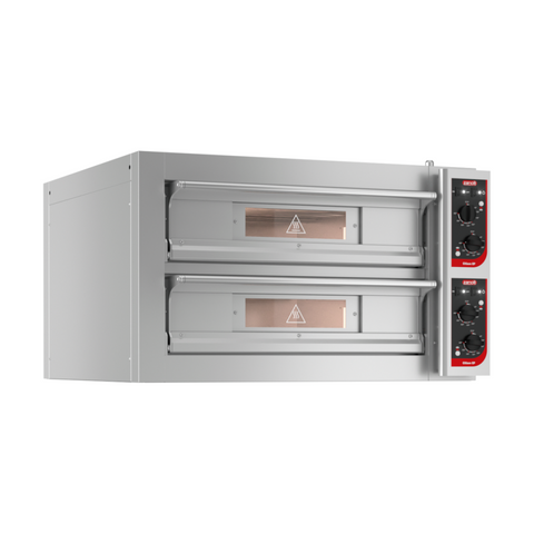 Zanolli EP70 4+4/MC Double Deck Electric Pizza Oven