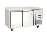Atosa EPF3462HD 280 Ltr Two Door Prep Counter Freezer