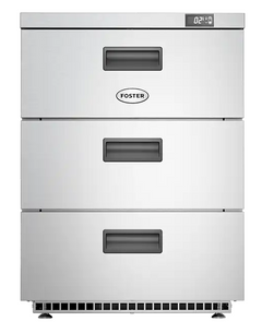 Foster HR150/3D 150L Three Drawer Undercounter Refrigerator