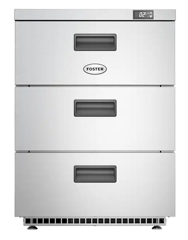 Foster HR150/3D Three Drawer Under Counter Refrigerator