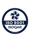 ISO 9001 quality management, certified by ISOQAR