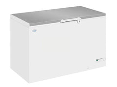 Tefcold LHF460SS 416 Ltr Stainless Steel Lid Chest Freezer