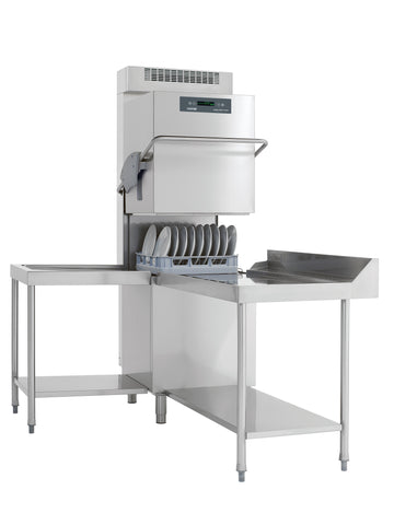 Maidaid Evolution 2135 WS HR 500mm Basket Pass Through Dishwasher With Drain Pump, Internal Water Softener & Heat Recovery