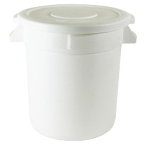 Thunder Group PLTC010W 38 Ltr Plastic Waste Bin White