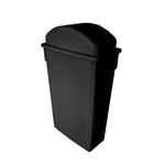 Thunder Group PLTC023K 87 Ltr Plastic Waste Bin Black - Advantage Catering Equipment