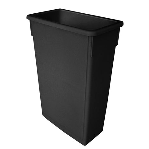 Thunder Group PLTC023K 87 Ltr Plastic Waste Bin Black