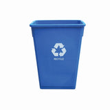 Thunder Group PLTC023R 87 Ltr Plastic Recycle Bin Blue
