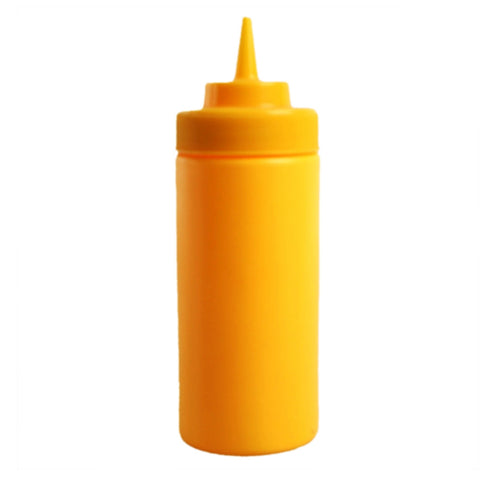 Thunder Group PLTHSB012Y Yellow Squeeze Bottle 355ml - Pack of 12