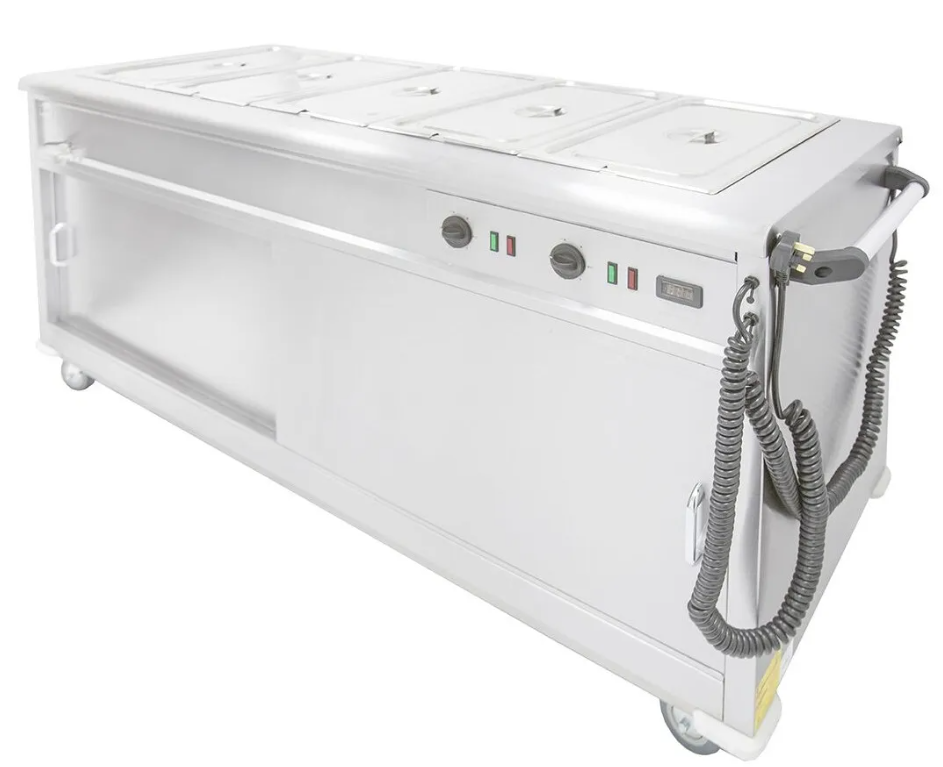 Parry MSB18 Bain Marie Top Mobile Servery product image