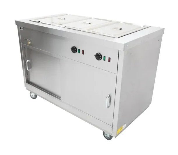 Parry HOT12BM Bain Marie Topped Hot Cupboard Mobile