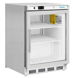 Polar C-Series Undercounter Display Freezer 129Ltr Stainless Steel