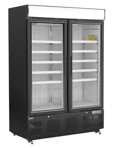 Polar G-Series Upright Display Freezer 920Ltr Black