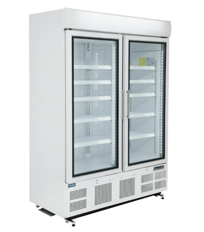 Polar G-Series Upright Display Freezer 920Ltr White