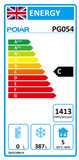 Polar G-Series Upright Stable Door Gastro Freezer 600Ltr