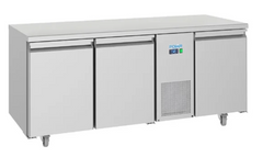 Polar U-Series Energy Efficient 3 Door Counter Fridge 474Ltr