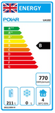 Polar U-Series Eight Drawer Gastronorm Counter Fridge